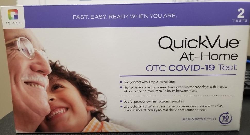 Limited supply of test kits available to residents