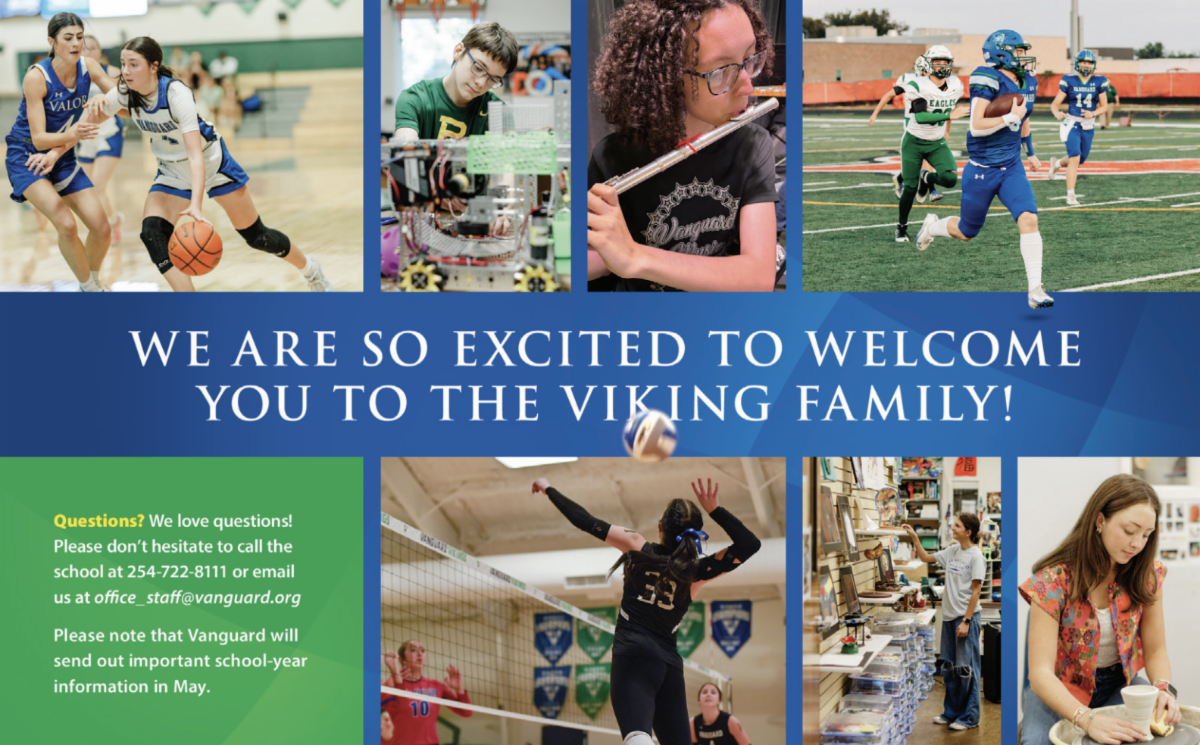 Vanguard School: 2026-2027 Enrollment information - New Students