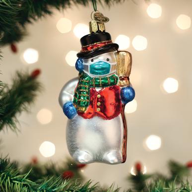 Old World Masked Snowman