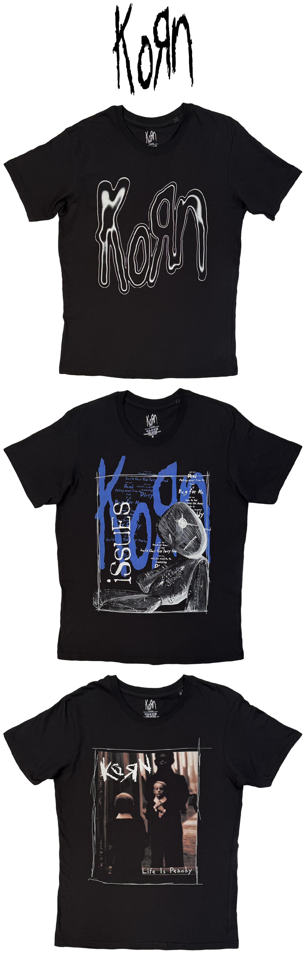 New Korn merchandise