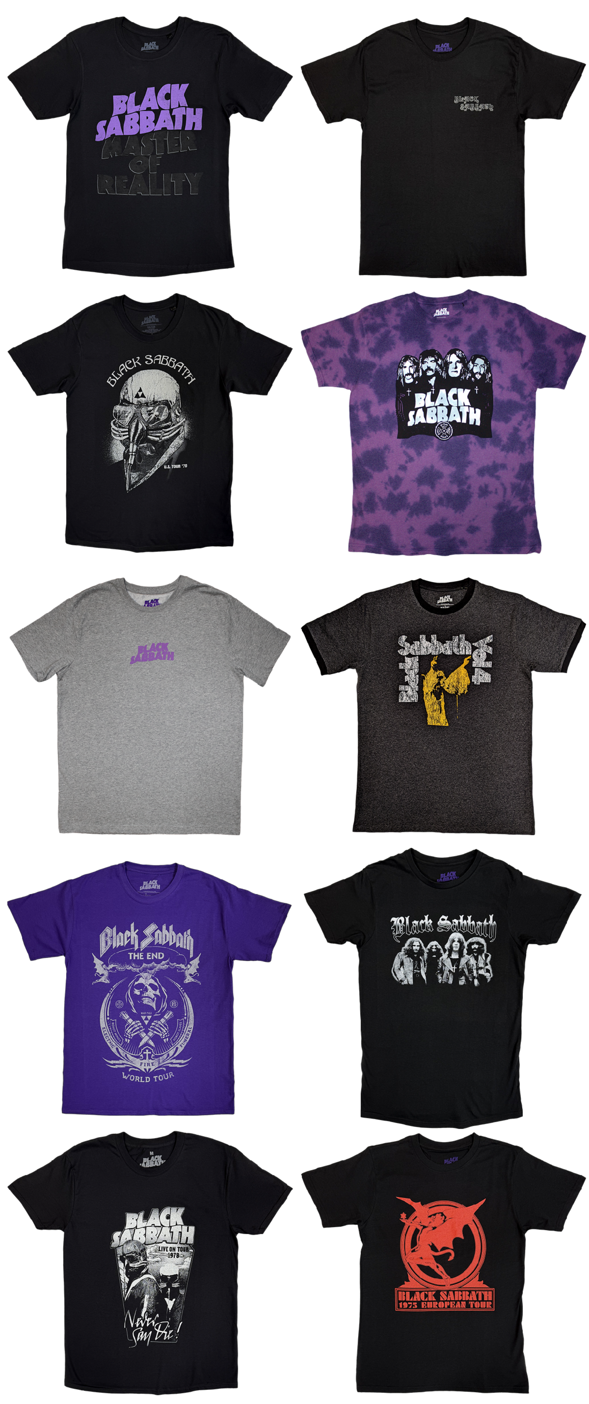 Black Sabbath merchandise