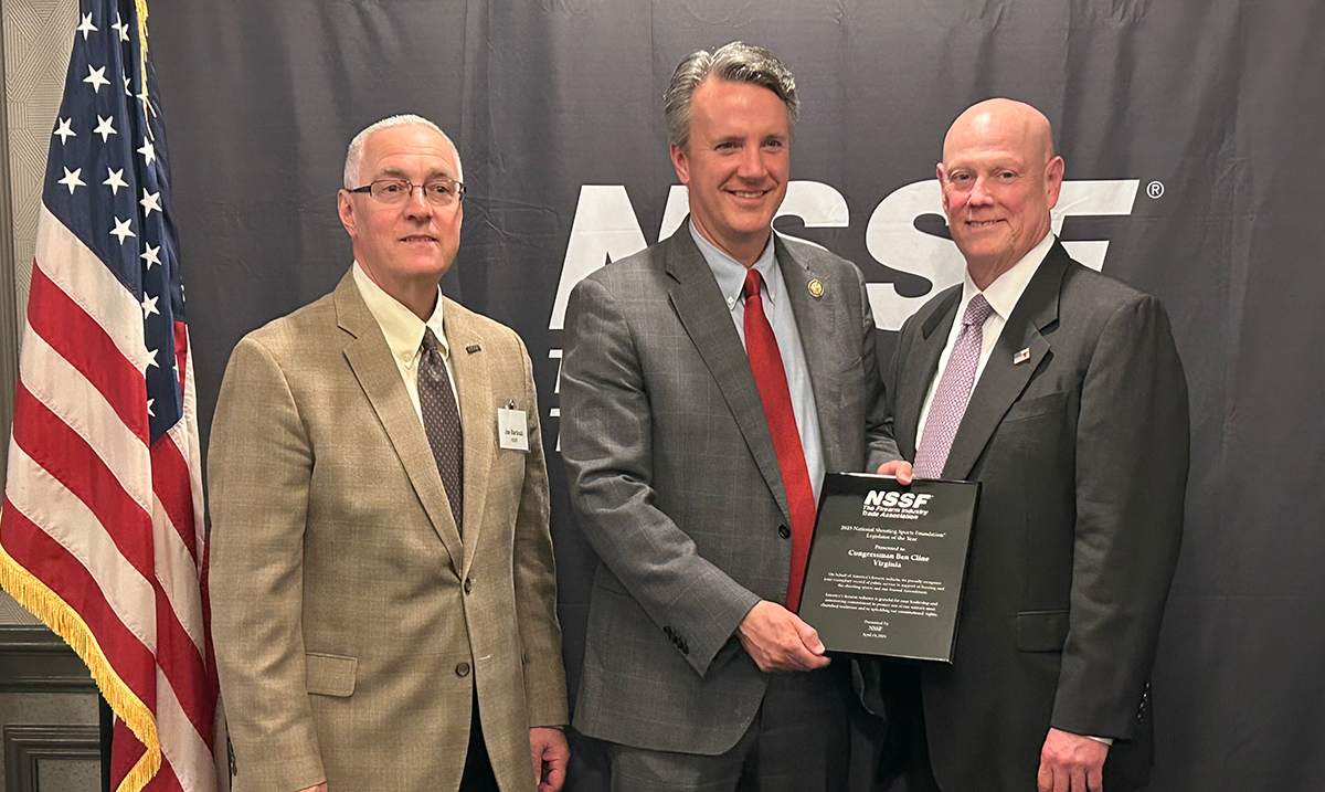 NSSF honors U.S. Rep. Ben Cline (R-Va.) as 2025 NSSF Legislator of the Year
