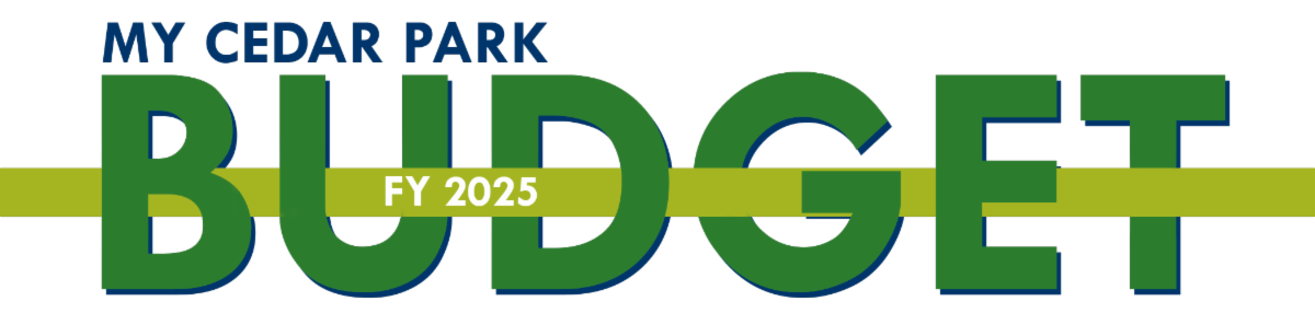 My Cedar Park Budget Header Image
