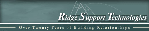 Ridge Support Technologies Logo