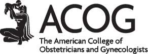 ACOG logo black and white