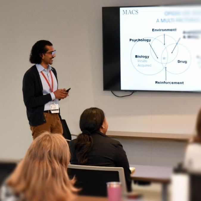 dr. ramprashad presenting training