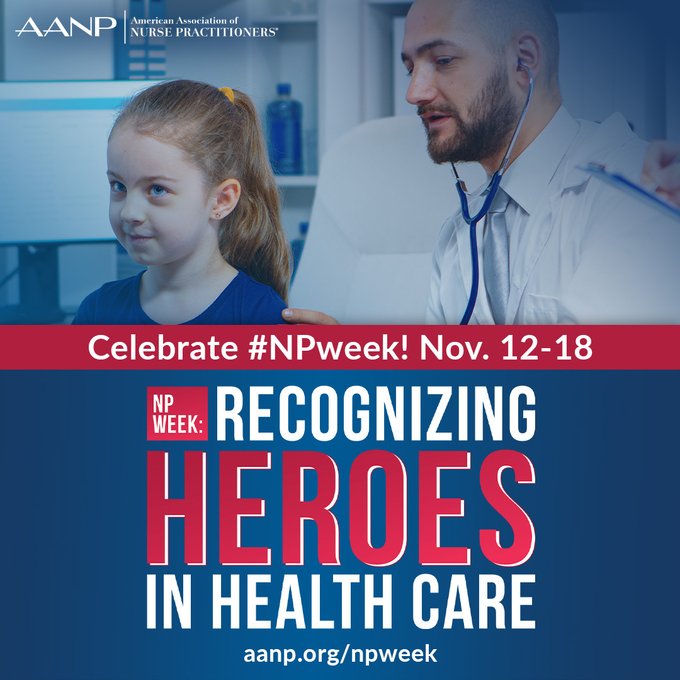 image of doctor with pediatric patient with text below "recognizing heroes in healthcare"