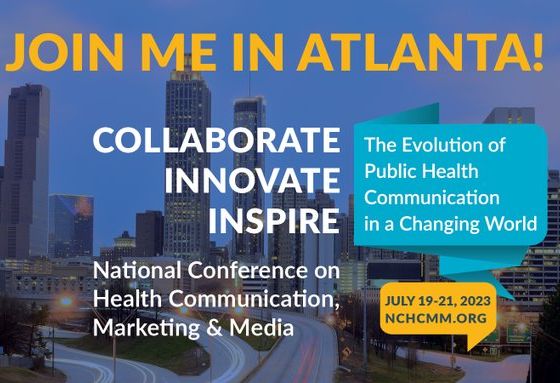 logo for NCHCMM with Atlanta cityscape background