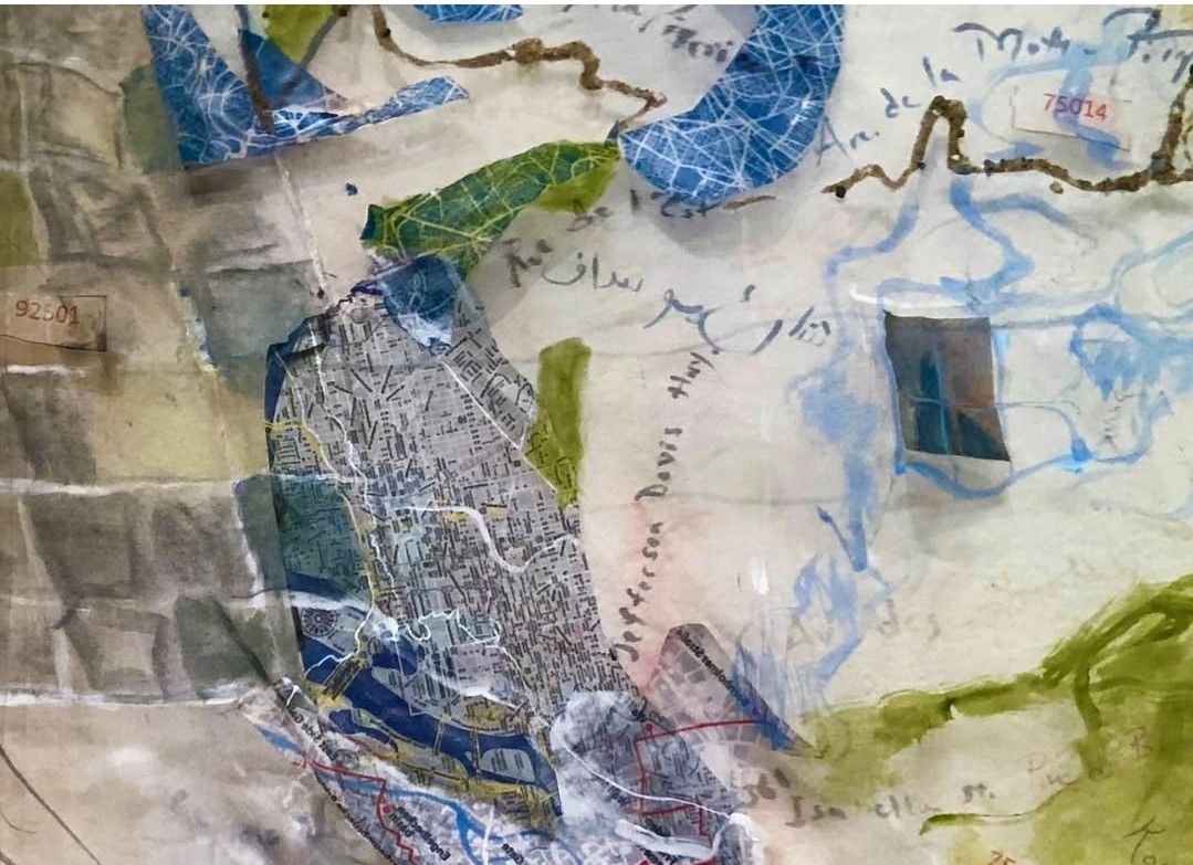 Art work by Susan Ossman.