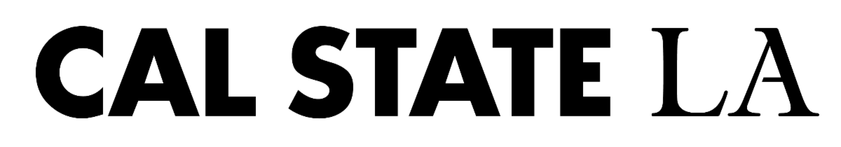 Cal State LA horizontal hero logo