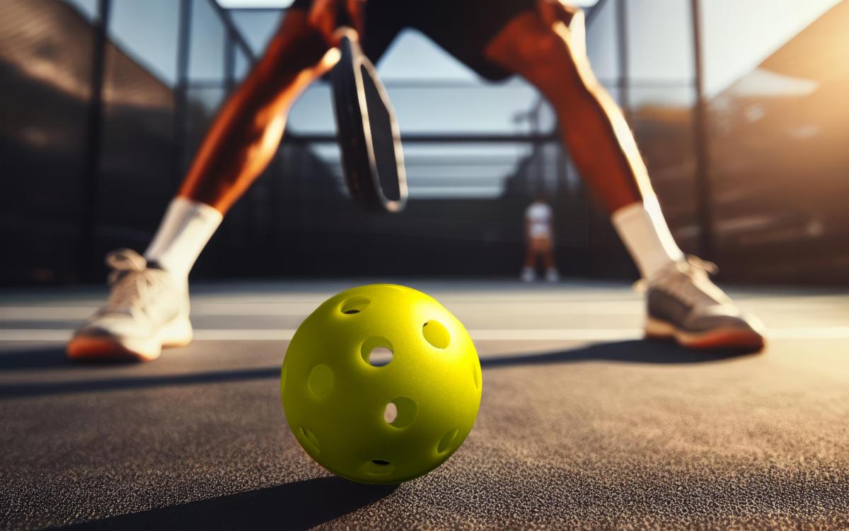 Pickleball court image 