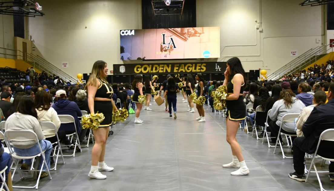 Cal State LA Preview Day 2024 in the University Gym.