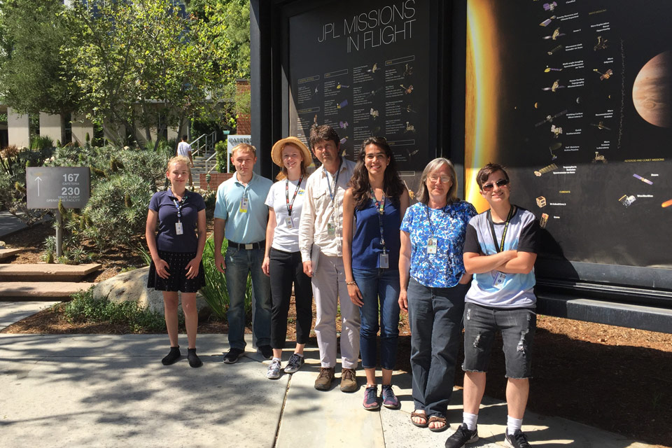 Professor Susan Terebey continues to collaborate with Dr. Neal Turner at JPL to introduce Cal State LA students to NASA STEM research.