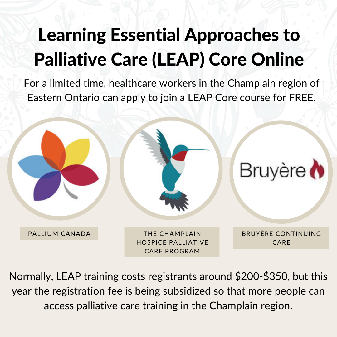 Learning Essential Approaches to Palliative Care (LEAP) Online
