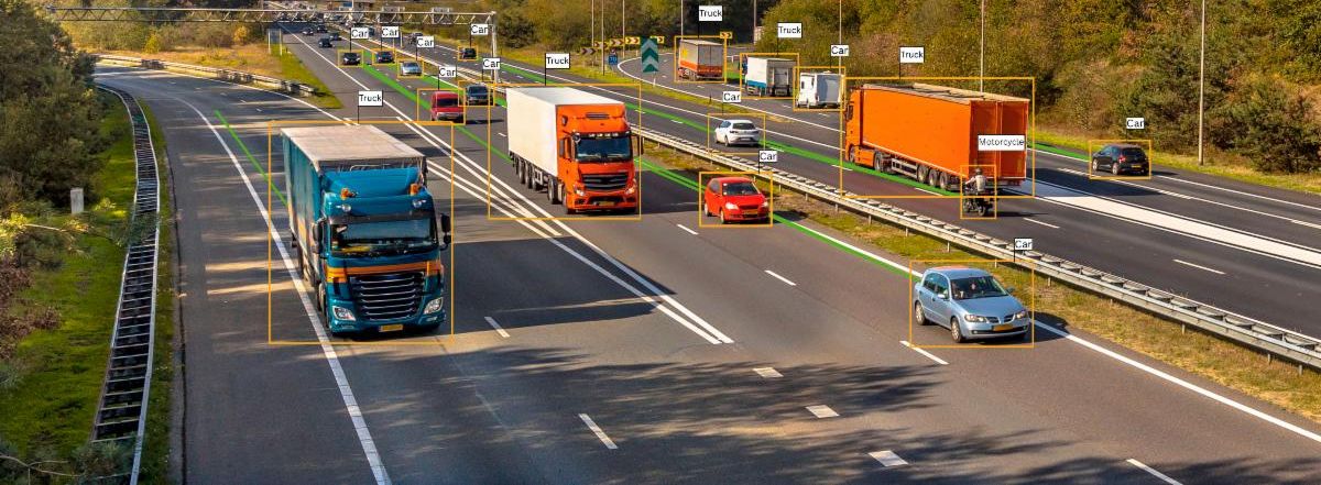 Cars and trucks classified on a highway for ITS solutions