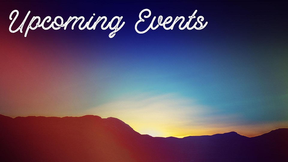 upcoming events slide