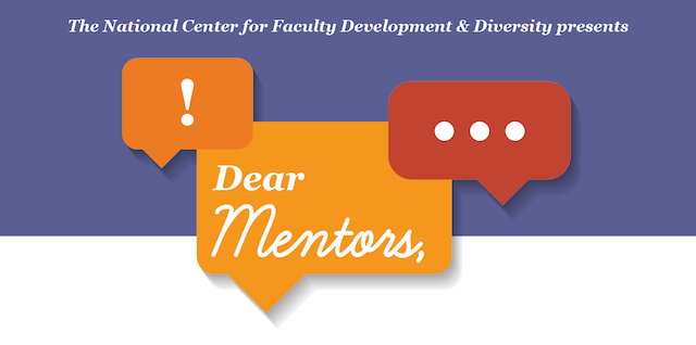 NCFDD graphic with text Dear Mentors