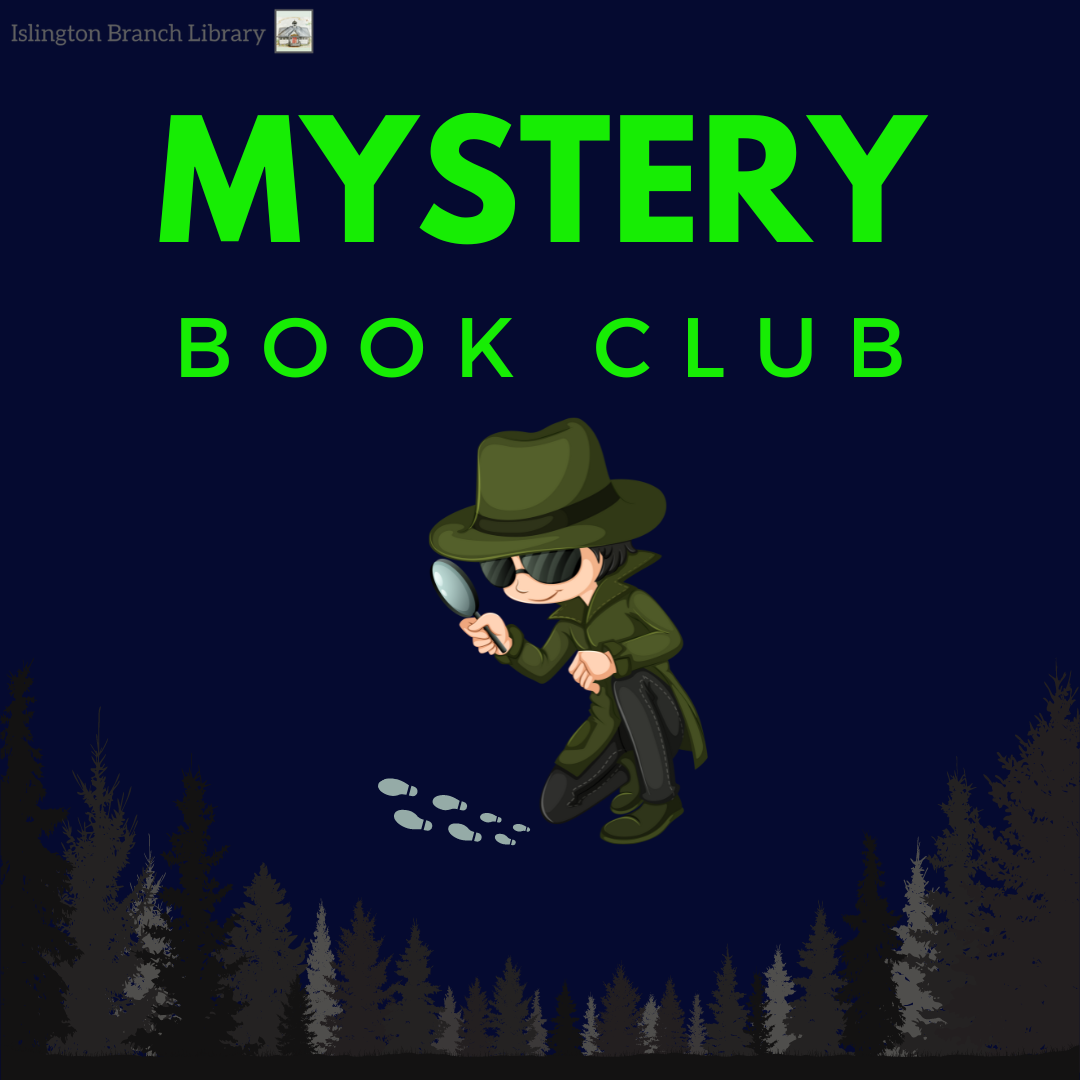 Mystery book club at the Islington Branch