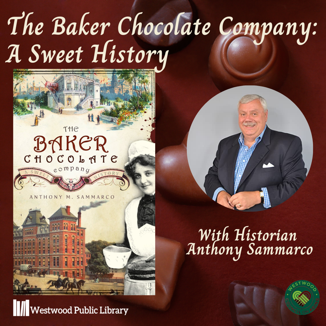 Local historian, Anthony Sammarco and the Baker Chocolate Company