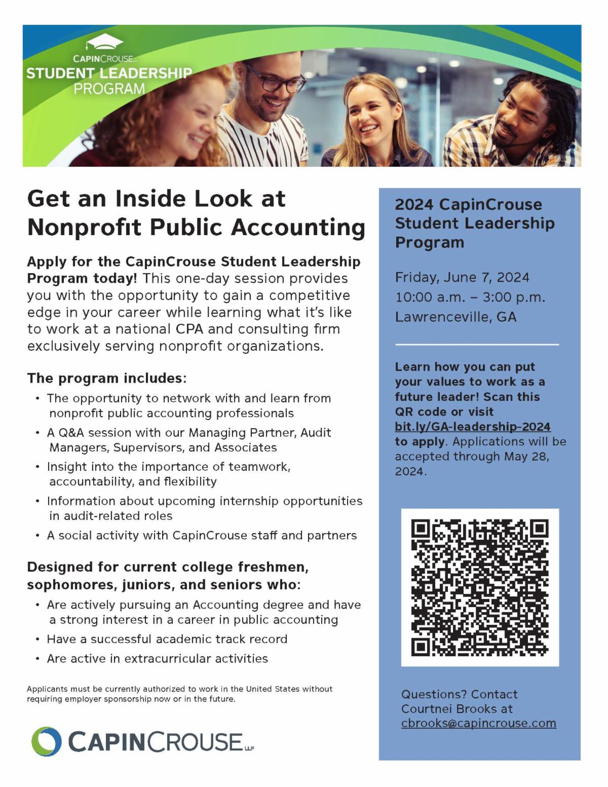 3/19/2024 Career Advancement Center Undergraduate Newsletter