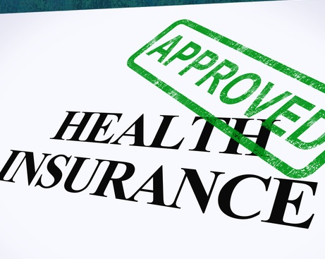 Health Insurance Approved Form Showing Successful Medical Application Or Injury Paperwork For A Patient. Benefit Coverage Is Confirmed.
