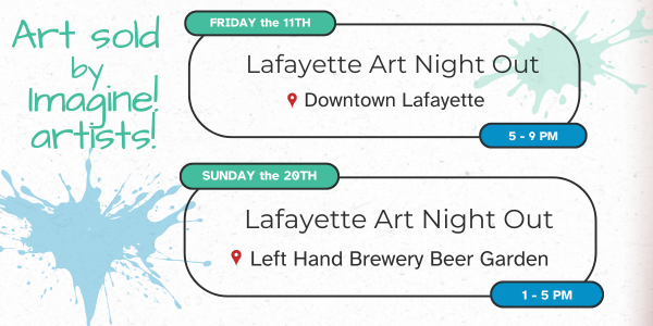 Image showing the two art show dates coming up in September --the 11th and the 20th 