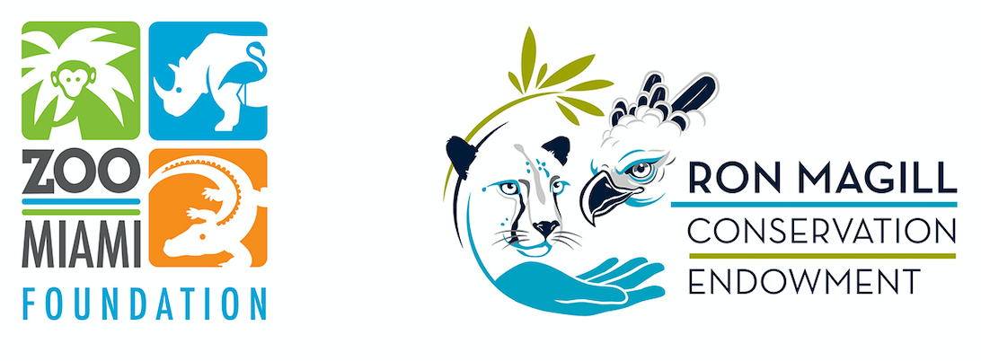 Zoo Miami Foundation and Ron Magill Conservation Edowment Logos
