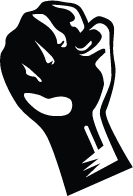 A fist in the air