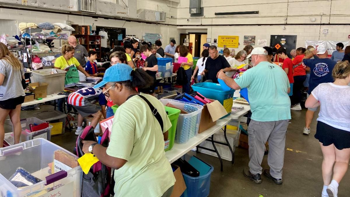 Sort & Pack/ August 2025 Volunteer Day