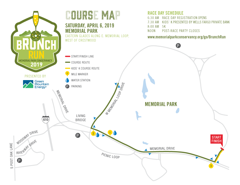 2019 MPC Brunch Run Course Map