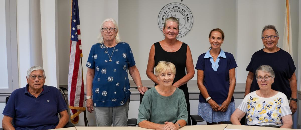 group picture of 7 COA board members 