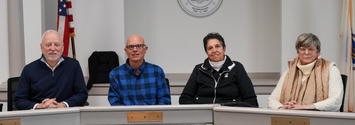 four members of the planning board 
