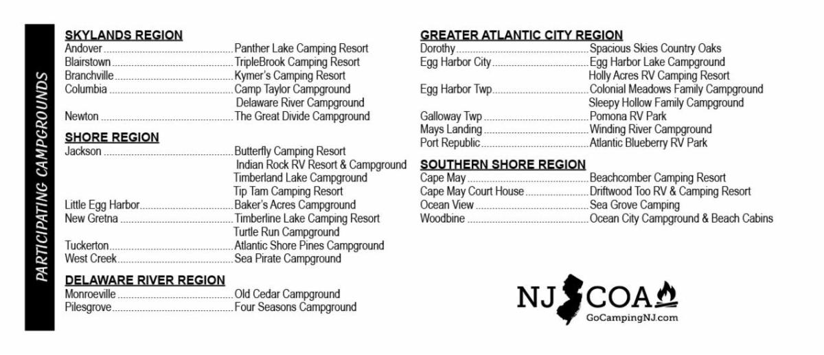 New Jersey Camping News
