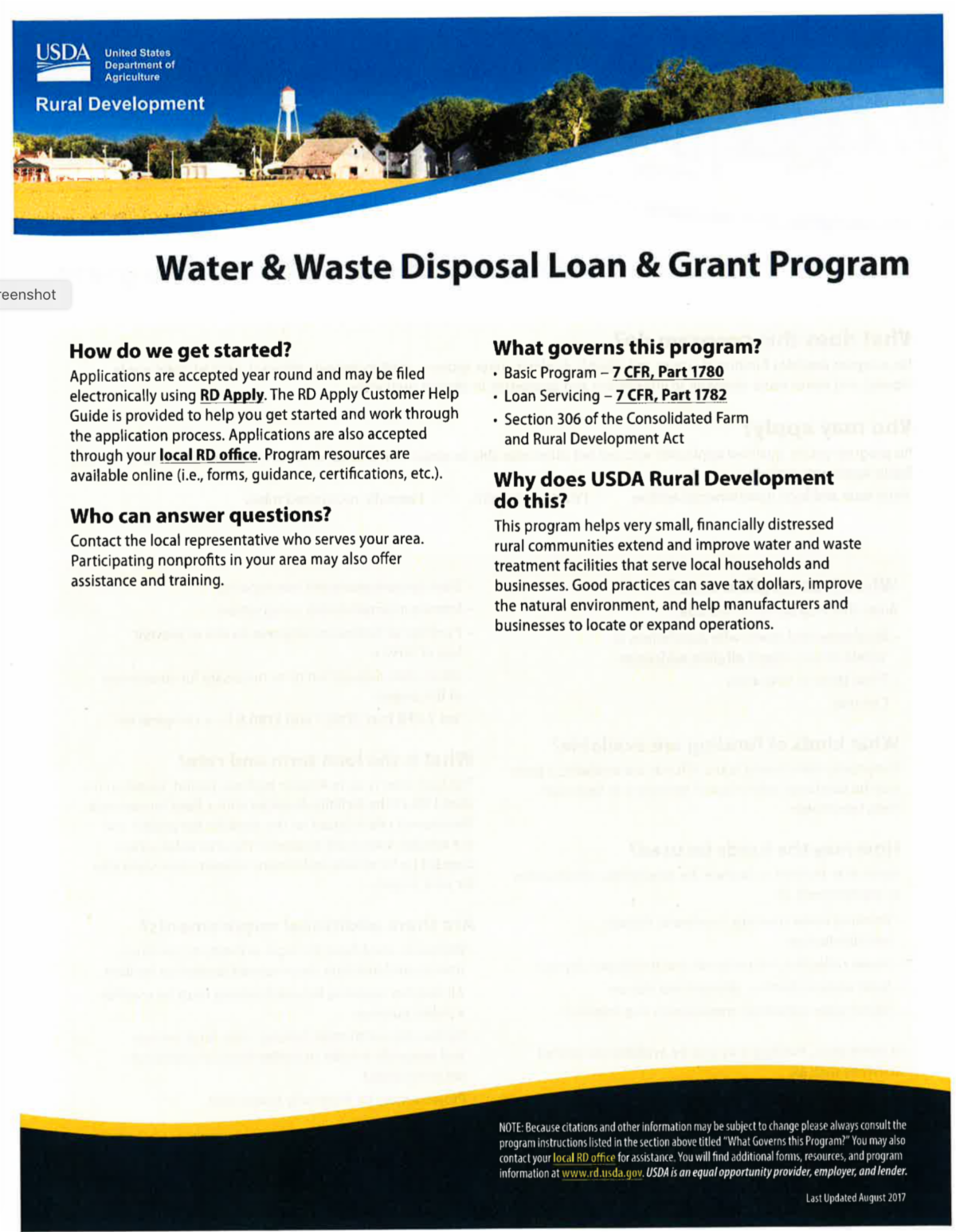 Happenings at the Delaware Rural Water Association!