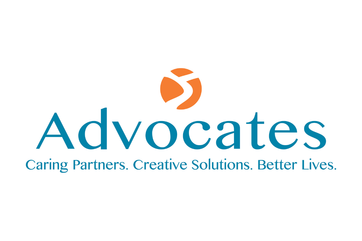 The Advocates logo - caring partners, creative solutions, better lives.