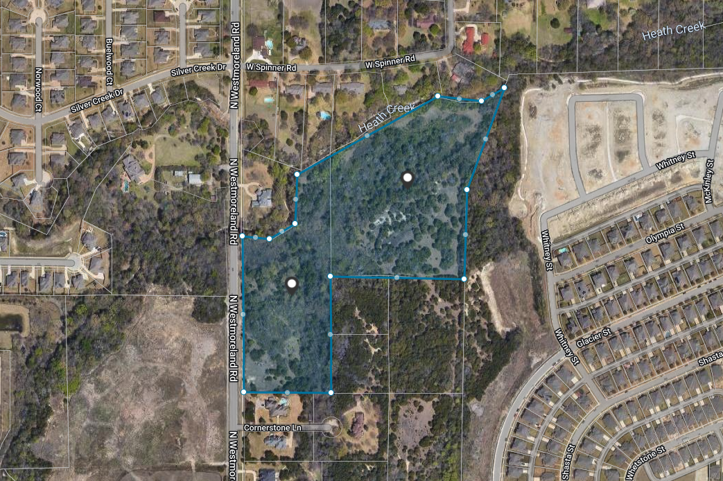 19.8 Residential Acres Raw Land Desoto, TX 75115 SFR15 Zoned