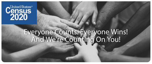 hands in a circle - _Everyone Couts. Everyone Wins_ And We_re Counting on you__