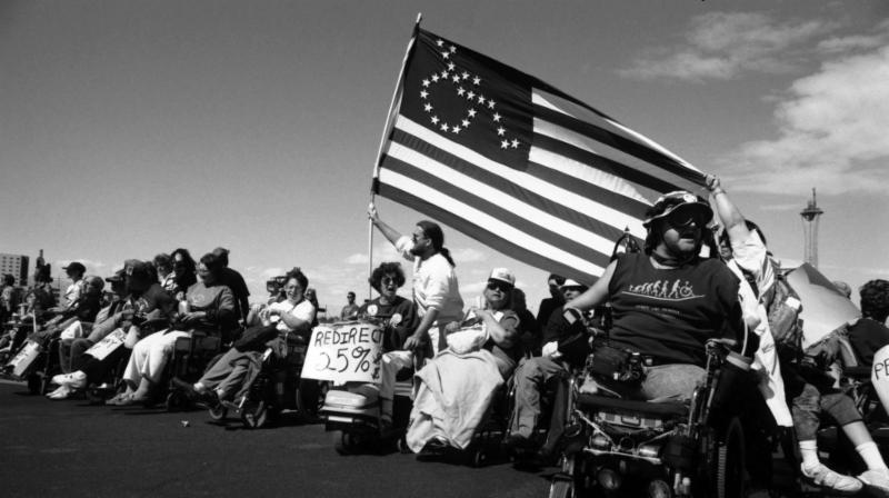 disability rights protest