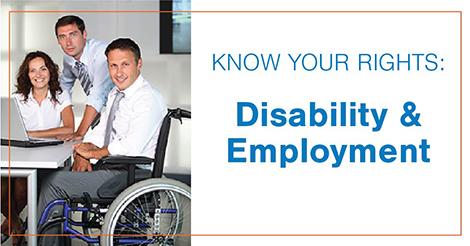 Know your rights_ Disability _ Employment