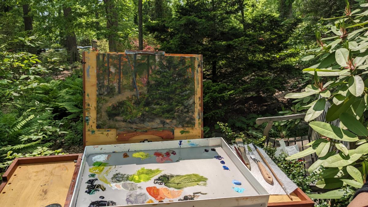 plein air painters Lee 2023