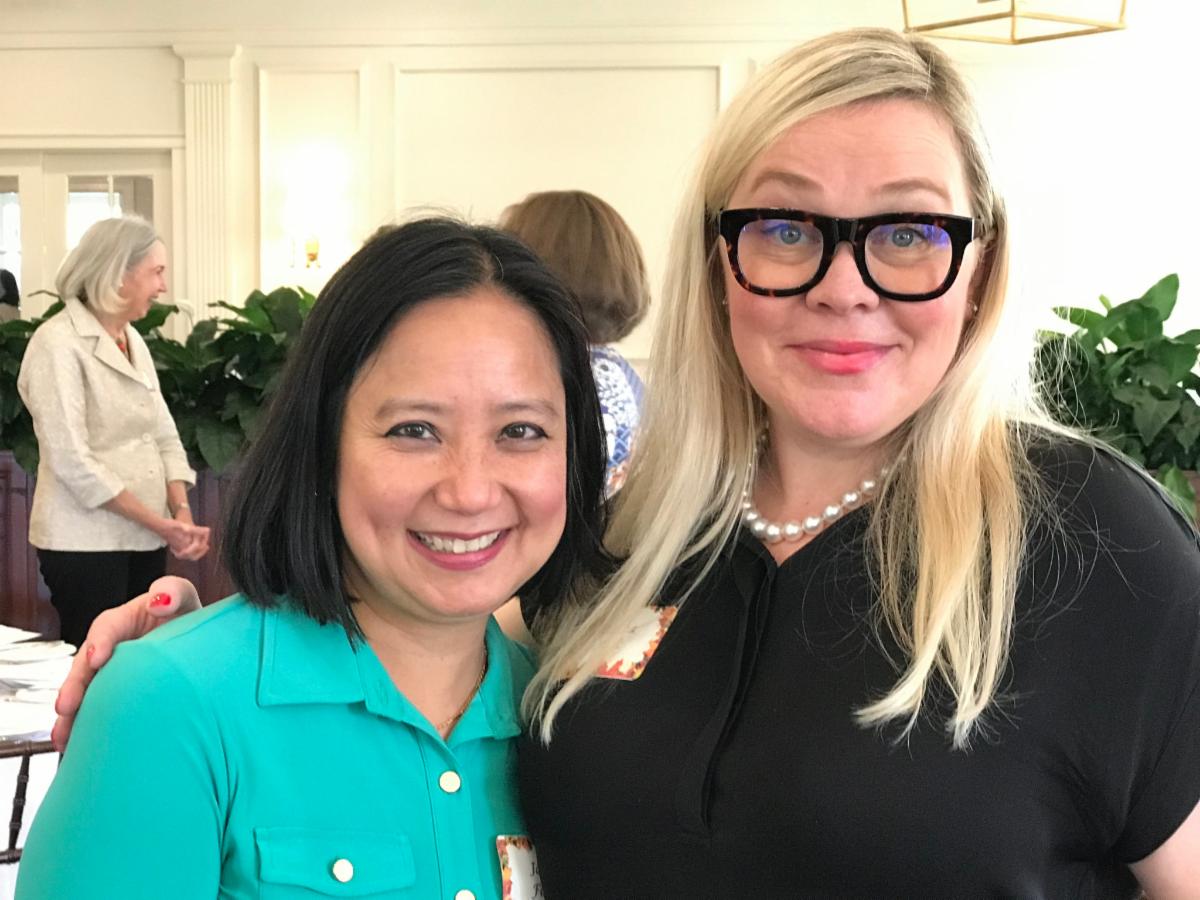 Janet Fonss and Laura Ault Autumn Luncheon