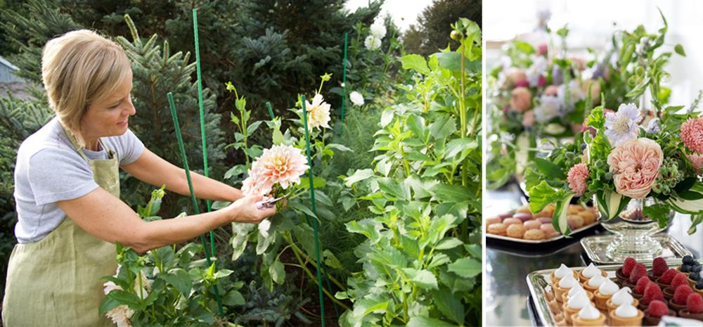 Karen Legan and florals