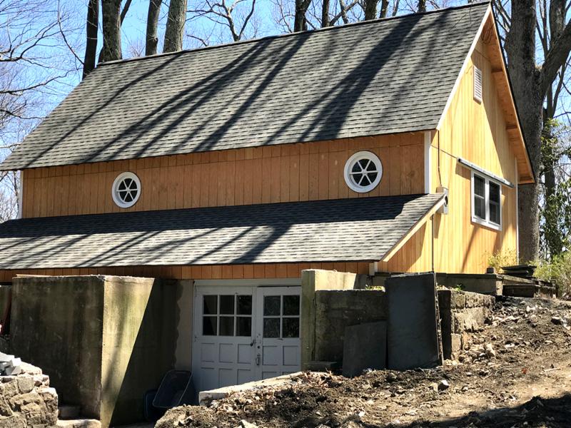 Barn April North Side