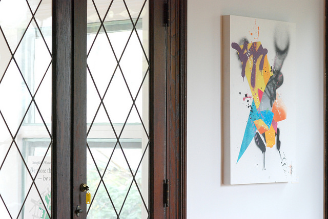 Colorblends house and art