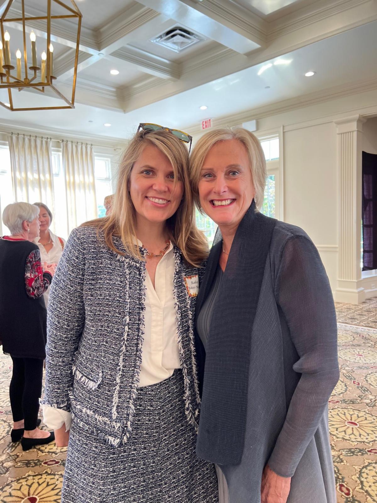 Robin and Jill Autumn luncheon