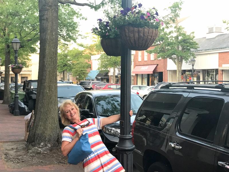 Kelly and the plants