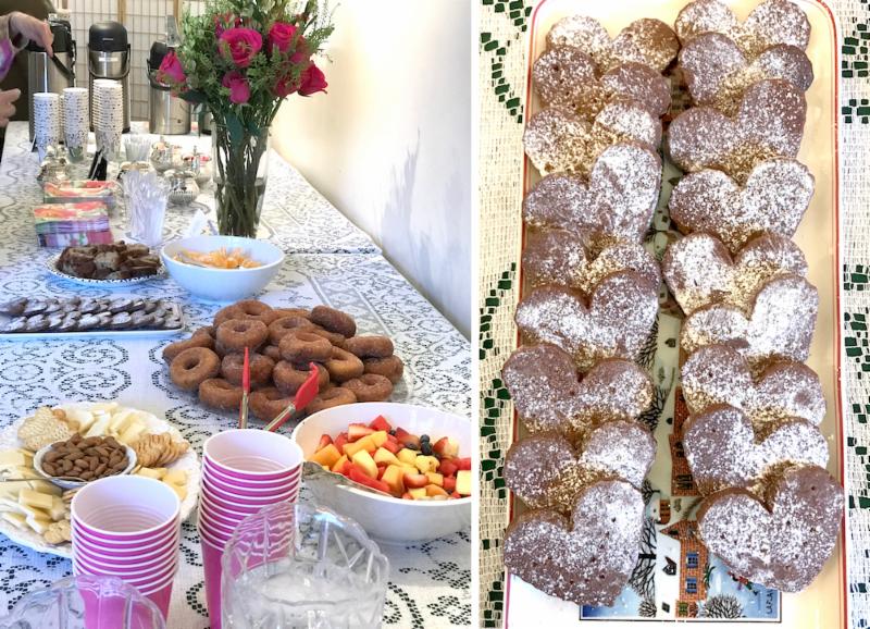 Hospitality and cookies February program