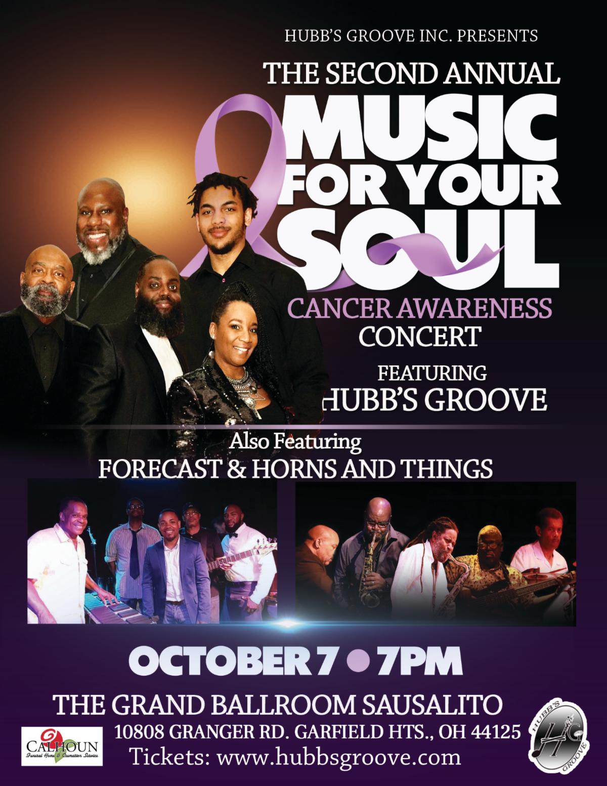 2nd Annual Cancer Awareness Concert, Ronnie Laws and NaJee!!