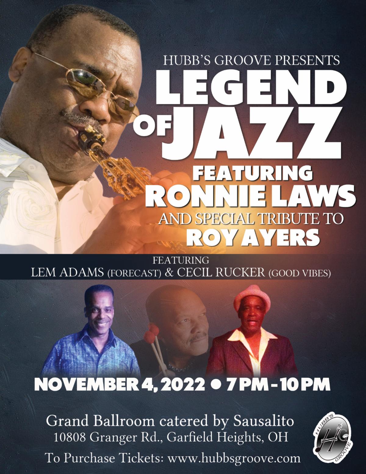 2nd Annual Cancer Awareness Concert, Ronnie Laws and NaJee!!
