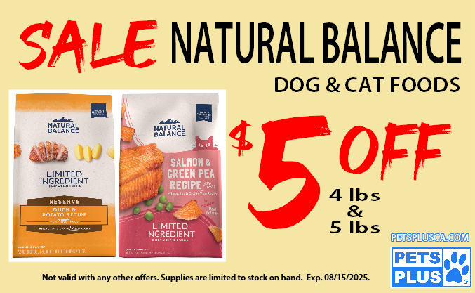 Natural Balance promotion